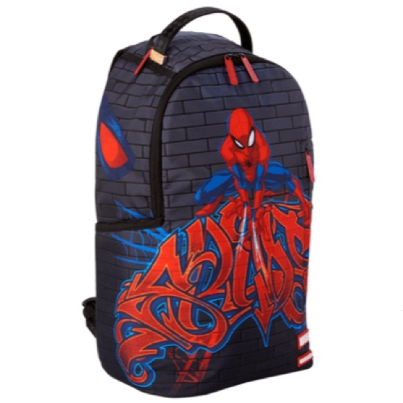Men’s Spider-Man 🕷 “Wild Style” Backpack 🎒 - Picture 2 of 4